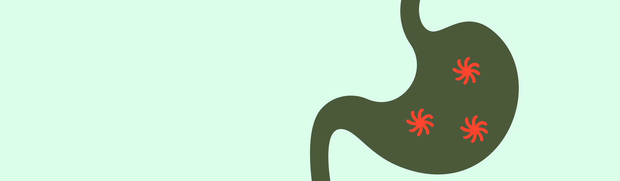 An image of an upset stomach