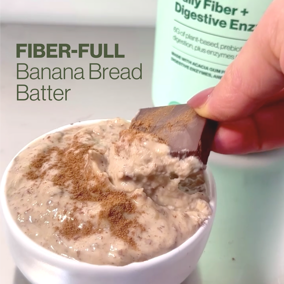 Fiber-Full Banana Bread Batter