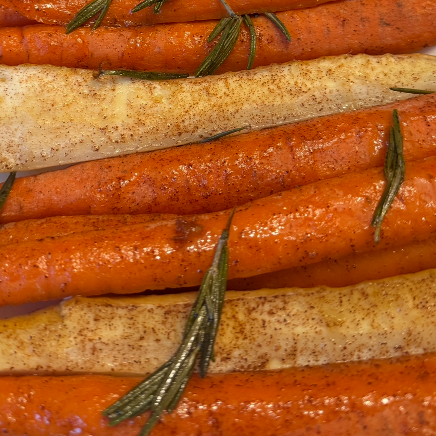 Maple Glazed Carrots & Parsnips