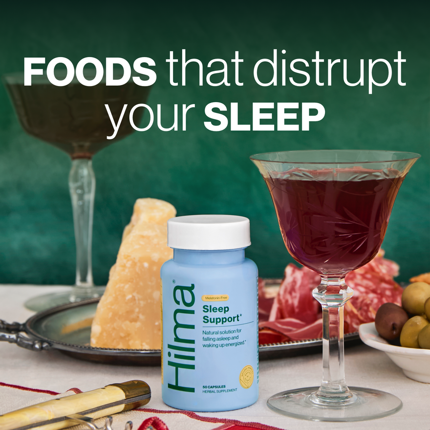 How Certain Foods Disrupt Your Sleep + What to Eat Instead