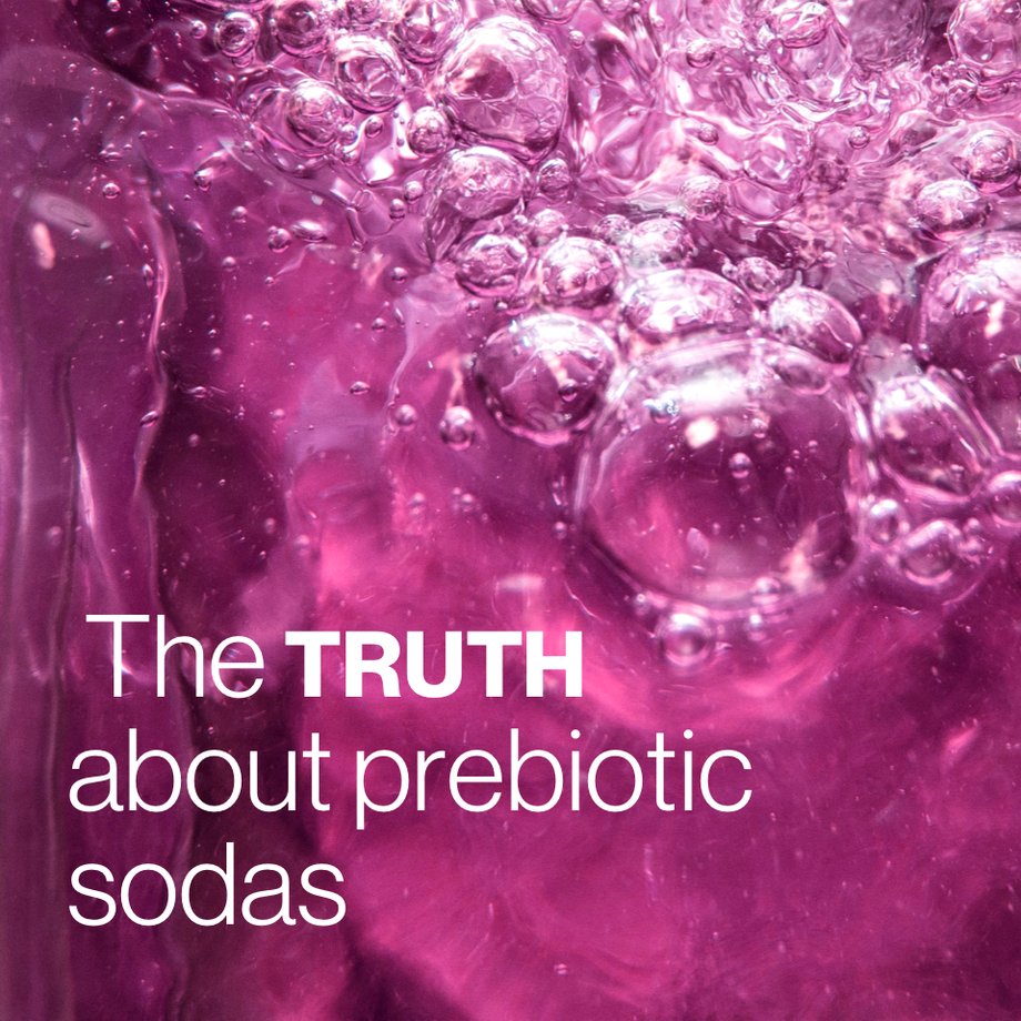 The Truth About Prebiotic Sodas
