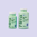 Two bottles of Hilma Gas + Bloat Relief, one 50 count and one 100 ct - new