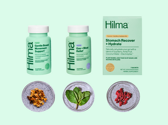 Gentle bowel movement support, gas+ bloat relief, stomach recover + hydrate 