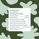Occasional Constipation Relief Supplement Facts Panel
new